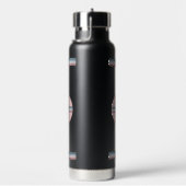 Personalisierte schwarze Dämmerung Trinkflasche (rechts)