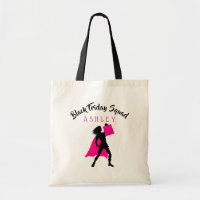 Personalisierte schwarze Freitag-Gruppe-Tasche