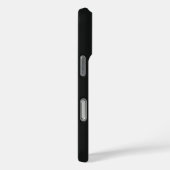 Personalisierte schwarze Handyhülle mit individuel Case-Mate iPhone Hülle (Rückseite / Rechts)