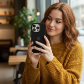 Personalisierte schwarze iPhone-Hülle mit individu iPhone Hülle