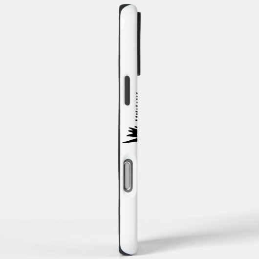 Personalisierte Schwarze Katze Case-Mate iPhone Hülle (Rückseite / Rechts)