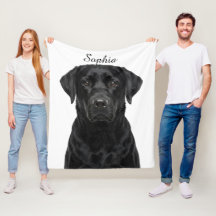 Personalisierte schwarze Labradormischung-Pet-Foto