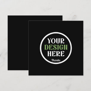 Personalisierte schwarze Logo-QR-Code-Geschäftsver