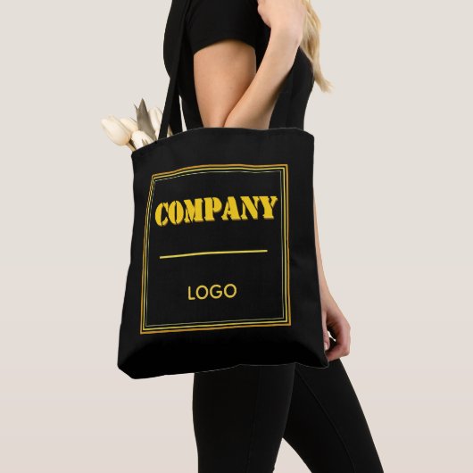 Personalisierte schwarze moderne benutzerdefiniert tasche (Von Nahem)
