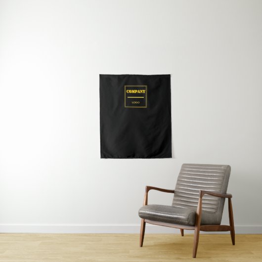 Personalisierte schwarze moderne benutzerdefiniert wandteppich (Beispiel)
