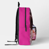 Personalisierte schwarze Puppe Bedruckter Rucksack (Links)
