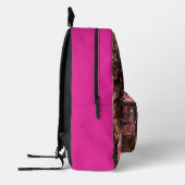 Personalisierte schwarze Puppe Bedruckter Rucksack (Links)