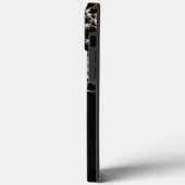 Personalisierte Schwarzkette Case-Mate iPhone Hülle (Rückseite / Links)