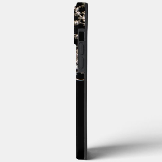 Personalisierte Schwarzkette Case-Mate iPhone Hülle (Rückseite / Links)