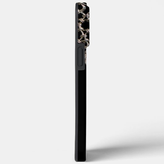 Personalisierte Schwarzkette Case-Mate iPhone Hülle (Rückseite / Rechts)