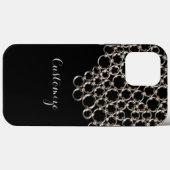 Personalisierte Schwarzkette Case-Mate iPhone Hülle (Rückseite (Horizontal))