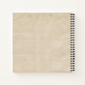 Personalisierte Schweinepest Notizblock (Rückseite)