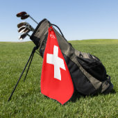 Personalisierte Schweiz Schweiz Schweiz Schweiz Eu Golfhandtuch (Gras)