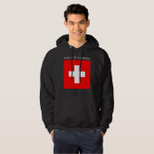 Personalisierte Schweiz Schweiz Schweiz Schweiz Eu Hoodie (Vorne ganz)