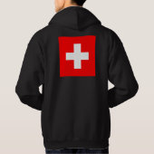 Personalisierte Schweiz Schweiz Schweiz Schweiz Eu Hoodie (Rückseite)