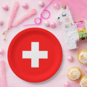Personalisierte Schweiz Schweiz Schweiz Schweiz Eu Pappteller (Party)