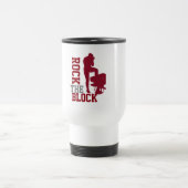 Personalisierte Schwimmer reisen Mug Reisebecher (Mittel)