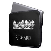 Personalisierte Sci-Fi Rogue-Galerie Laptopschutzhülle (Vorderseite Links)