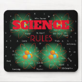 Personalisierte Science Rules Mouse Pad Mousepad (Vorne)