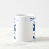 Personalisierte Scottish küssen mich, den ich Kaffeetasse (Mittel)