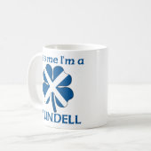 Personalisierte Scottish küssen mich, den ich Kaffeetasse (Vorderseite Links)