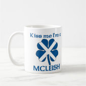 Personalisierte Scottish küssen mich, den ich Kaffeetasse (Links)