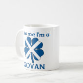 Personalisierte Scottish küssen mich, den ich Kaffeetasse (Vorderseite Links)