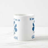 Personalisierte Scottish küssen mich, den ich Kaffeetasse (Mittel)