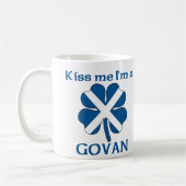 Personalisierte Scottish küssen mich, den ich Kaffeetasse (Links)