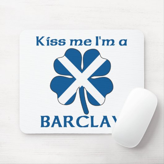 Personalisierte Scottish küssen mich, den ich Mousepad (Mit Mouse)