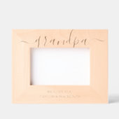 Personalisierte Scroll Typografie Geätzte Rahmen (Vorderseite)