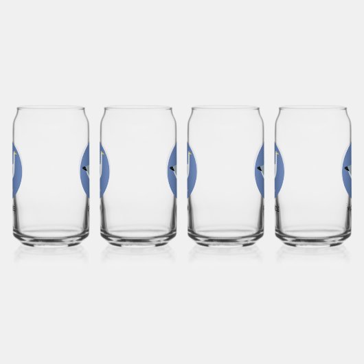 Personalisierte Seagull Dosenglas (Links)