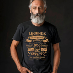 Personalisierte sechzig Vintage-Geschenke zum 60. T-Shirt