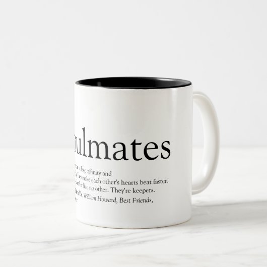 Personalisierte Seeleute Definition Zwei-Tonen-Kaf Zweifarbige Tasse (VorderseiteRechts)