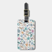 Personalisierte Seeseitige Gepäckmarke Gepäckanhänger (Vorderseite vertikal)