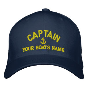 Personalisierte Segelführer Bestickte Kappe