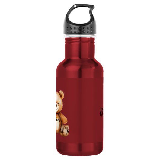 Personalisierte Sei Freundlich Wasserflasche (Vorderseite)