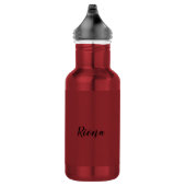 Personalisierte Sei Freundlich Wasserflasche (Rechts)