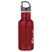 Personalisierte Sei Freundlich Wasserflasche (Rückseite)