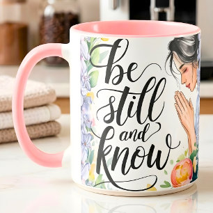 Personalisierte Seien Sie Still und Erkennen Sie C Tasse