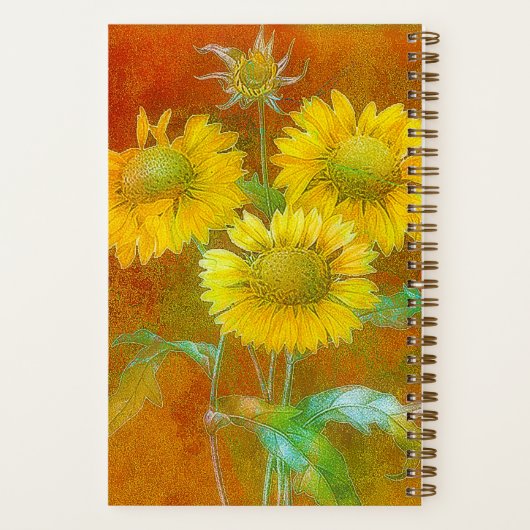 Personalisierte Seifenblütenzeitschrift Notizblock (Rückseite)