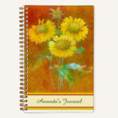 Personalisierte Seifenblütenzeitschrift Notizblock (Vorderseite)