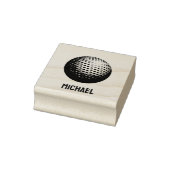 Personalisierte Selbstfarben,Golf Ball Gummi Brief Gummistempel (Stempel)