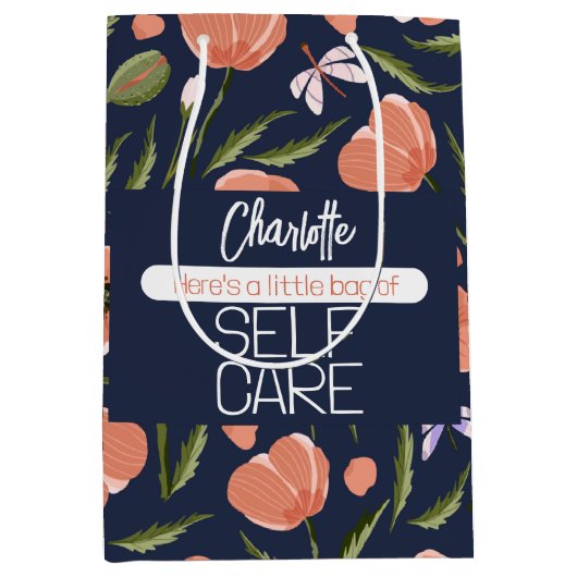 Personalisierte Selbstversorgung Mittlere Geschenktüte (Vorderseite)