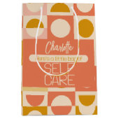 Personalisierte Selbstversorgung Mittlere Geschenktüte (Vorderseite)