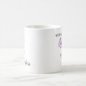 Personalisierte September-Blume Kaffeetasse (Mittel)