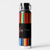 personalisierte Serapstreifen Trinkflasche (Rückseite)