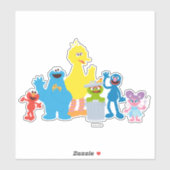 Personalisierte Sesamstraße Aufkleber (Blatt)