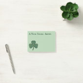 Personalisierte Shamrock-Post-it-Notiz-Geschenke Post-it Klebezettel (Büro)
