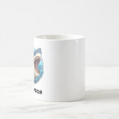 Personalisierte Shark-Tasse - Kühle und kräftige G Kaffeetasse (Mittel)